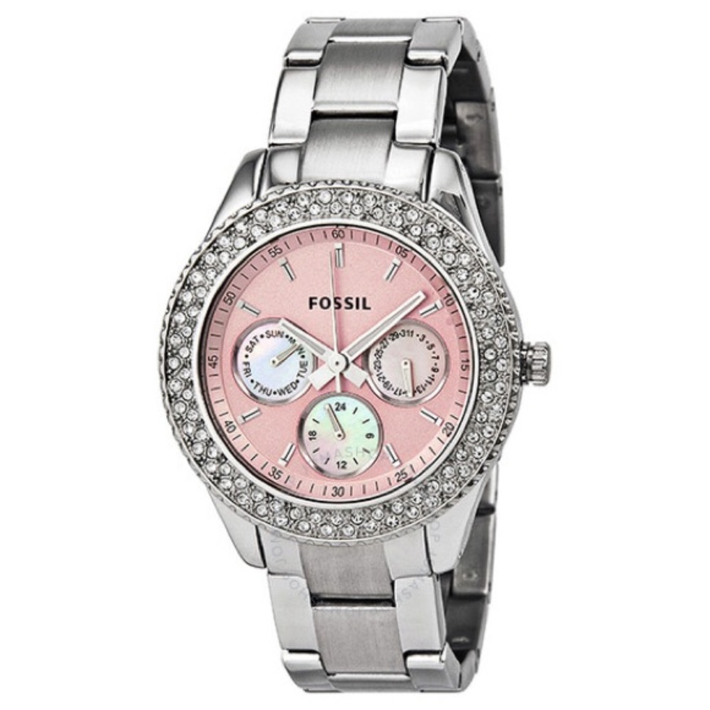 Stella Multi-Fuction Pink Dial Watch